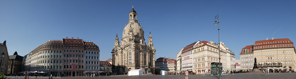 Panorama Frauenkirche Dresden